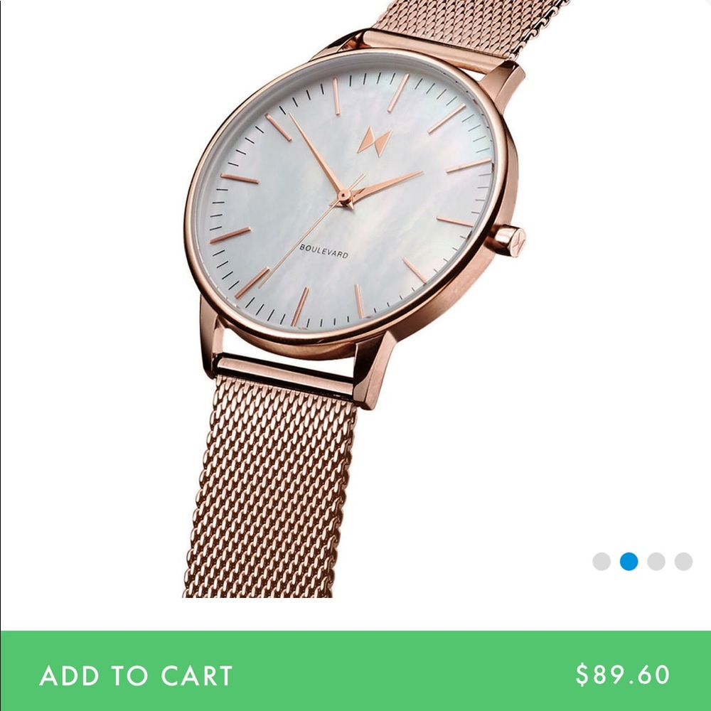 MVMT Rose Gold Womens Watch